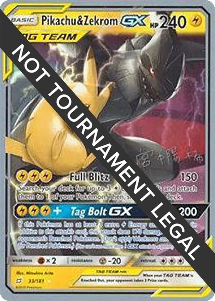 Pikachu & Zekrom GX — World Championship Decks — Pokemon