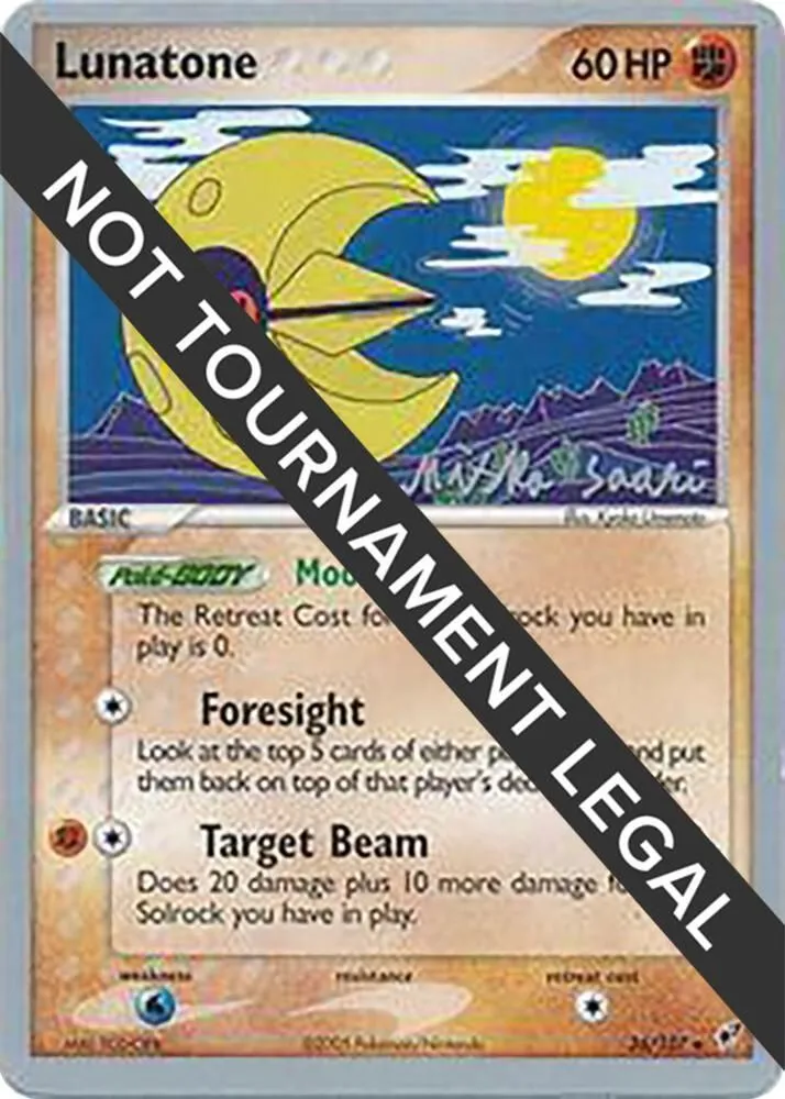 Lunatone — World Championship Decks — Pokemon