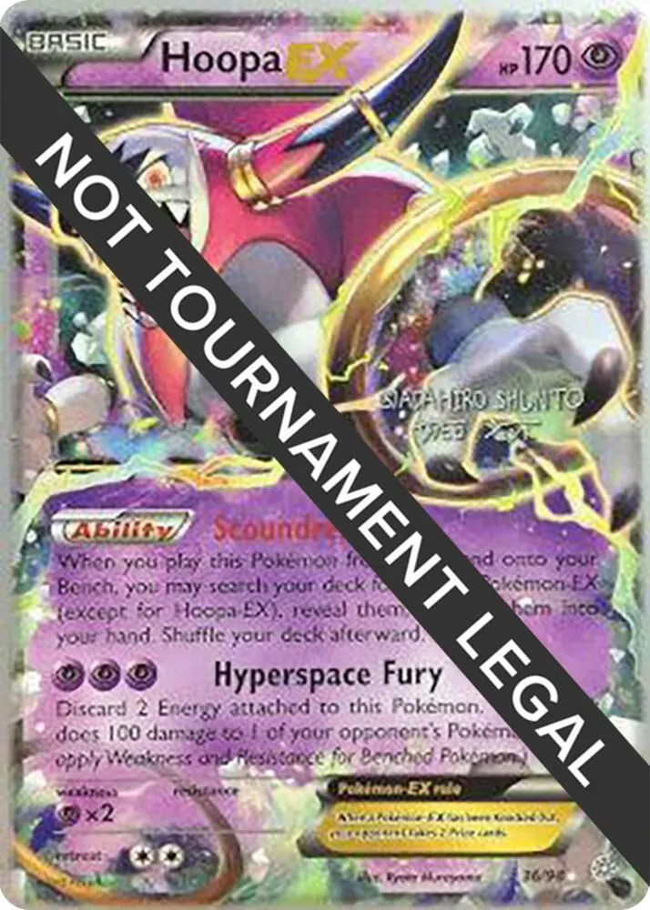 Hoopa EX — World Championship Decks — Pokemon