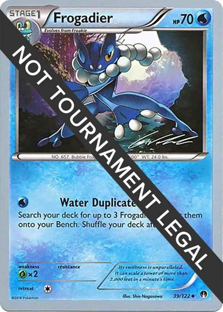 Frogadier — World Championship Decks — Pokemon