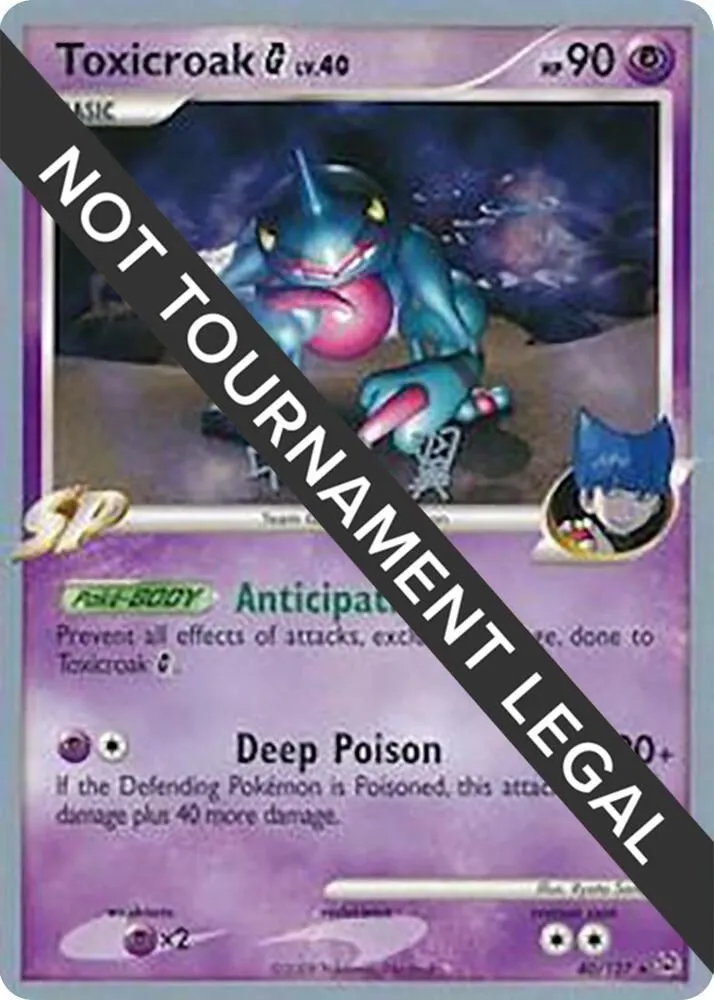 Toxicroak G — World Championship Decks — Pokemon