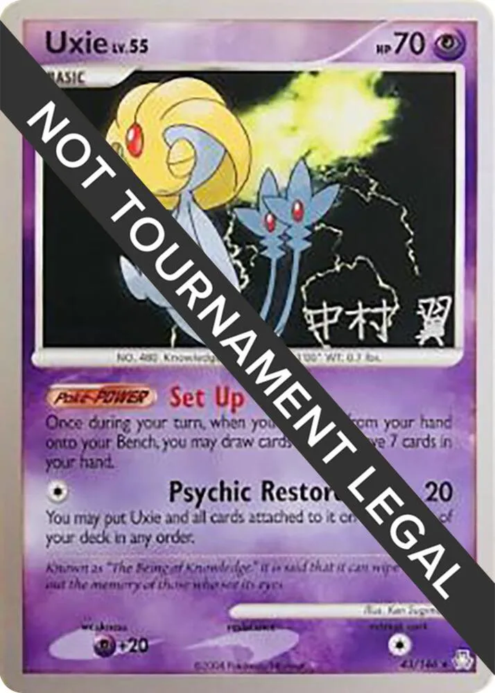 Uxie — World Championship Decks — Pokemon