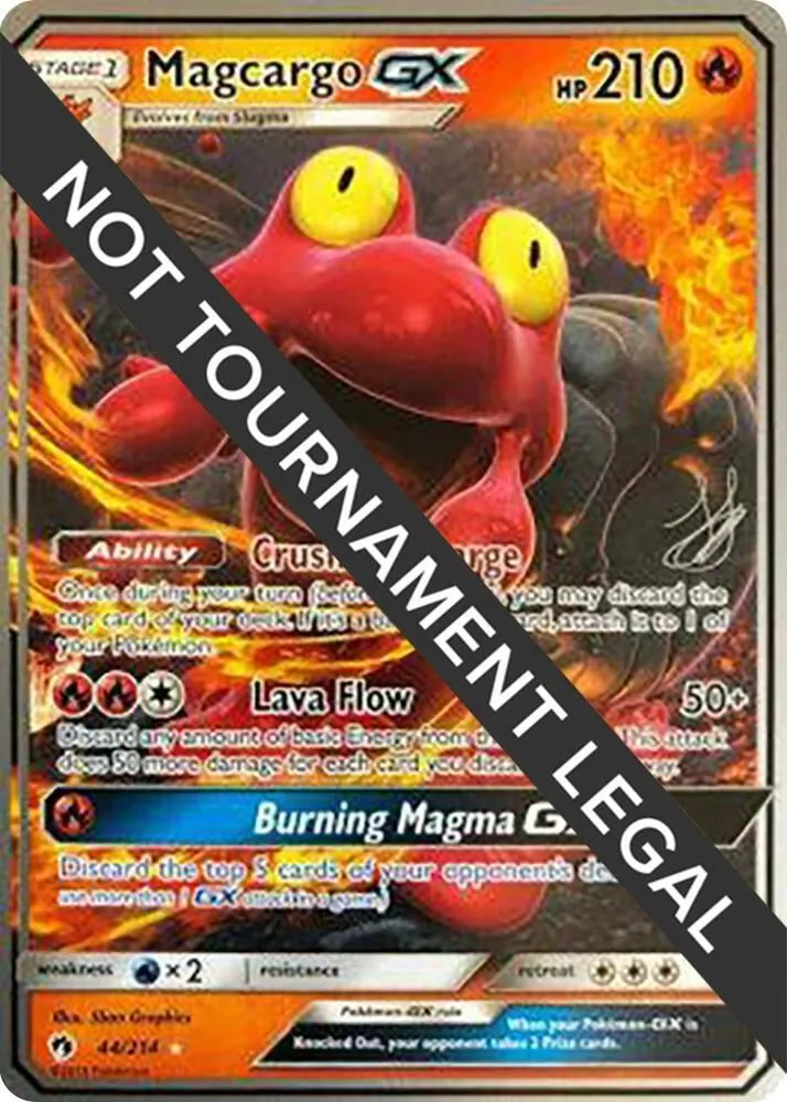 Magcargo GX — World Championship Decks — Pokemon