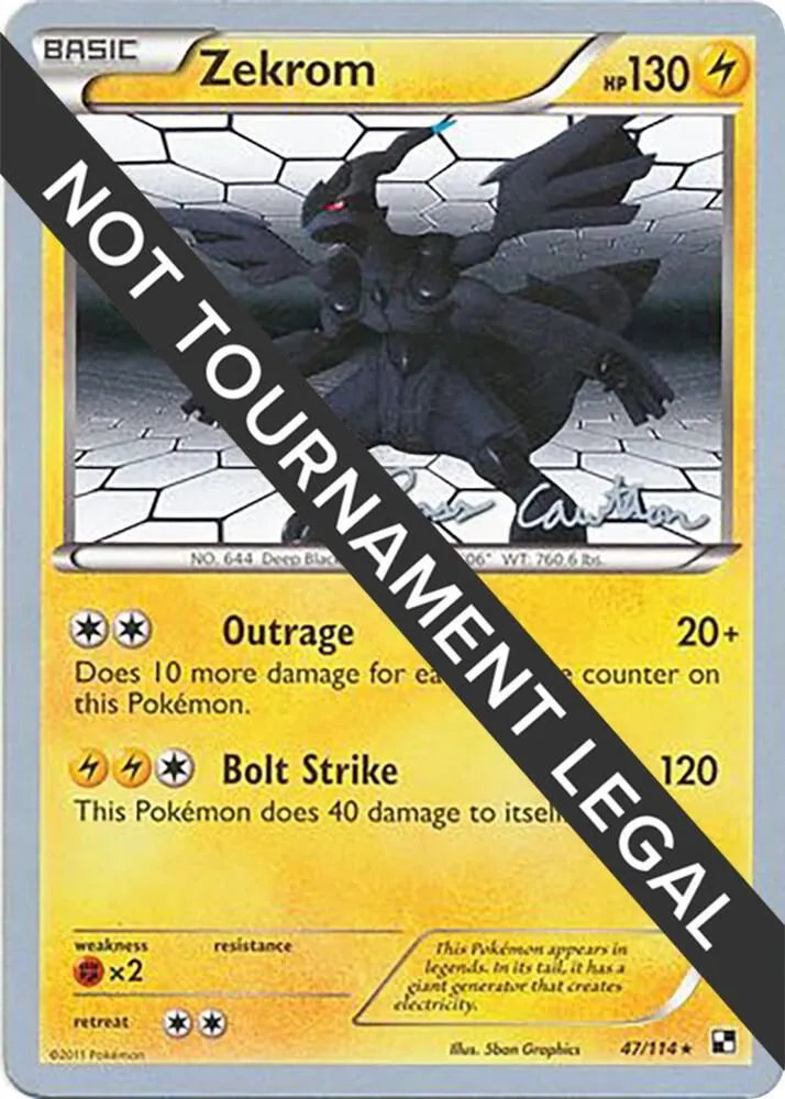 Zekrom — World Championship Decks — Pokemon