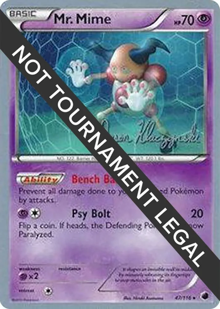 Mr. Mime — World Championship Decks — Pokemon