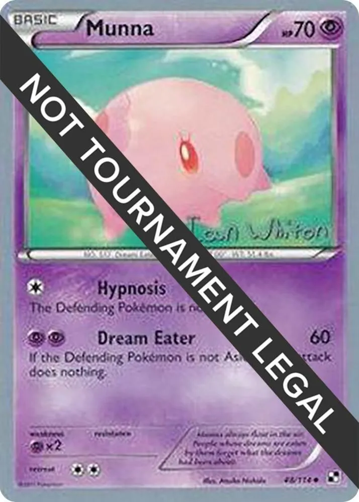 Munna — World Championship Decks — Pokemon