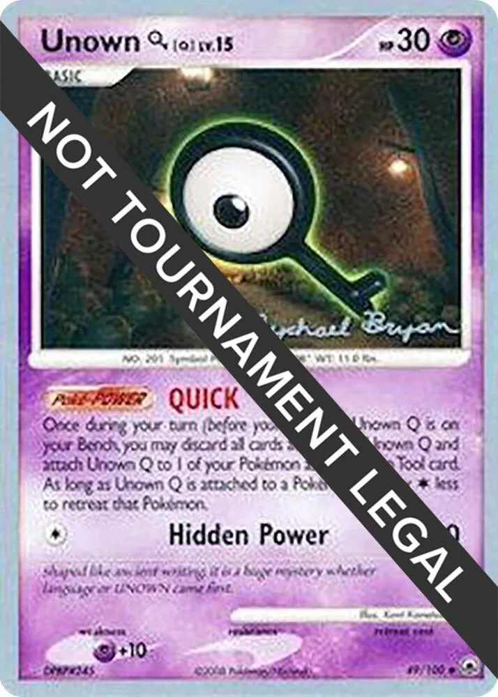 Unown — World Championship Decks — Pokemon