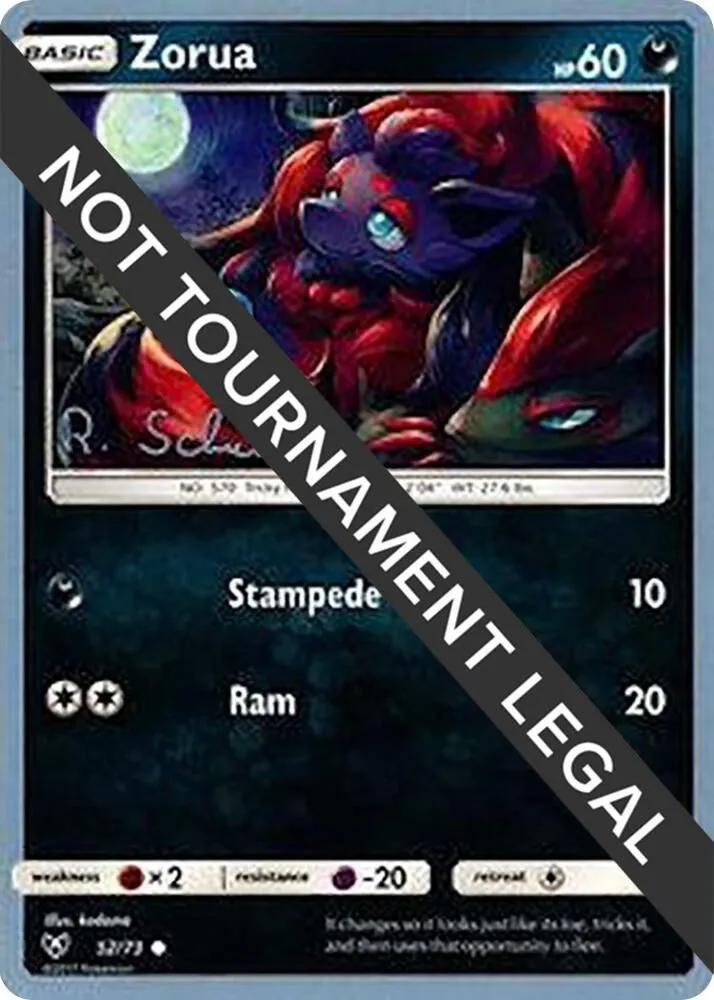 Zorua — World Championship Decks — Pokemon