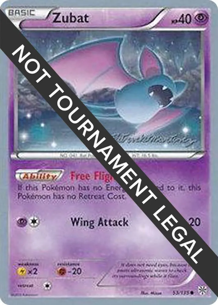 Zubat — World Championship Decks — Pokemon