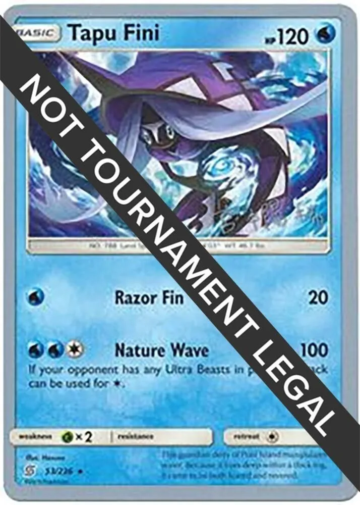 Tapu Fini — World Championship Decks — Pokemon