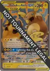 Product image for Raichu & Alolan Raichu GX