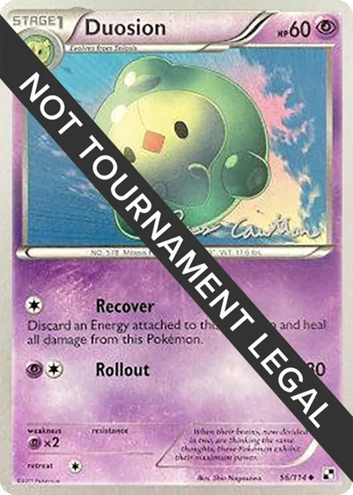 Duosion — World Championship Decks — Pokemon