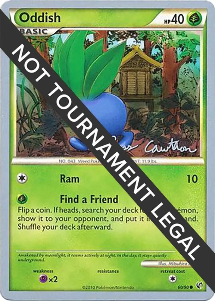 Oddish — World Championship Decks — Pokemon
