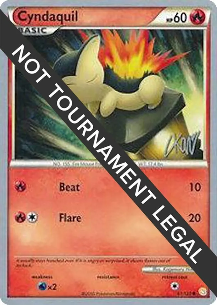 Cyndaquil — World Championship Decks — Pokemon