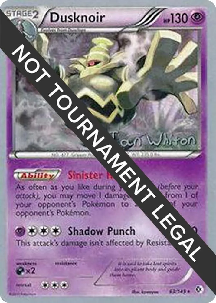 Dusknoir — World Championship Decks — Pokemon