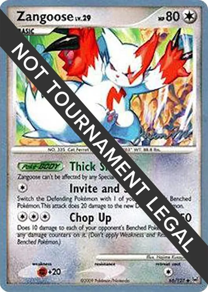 Zangoose — World Championship Decks — Pokemon
