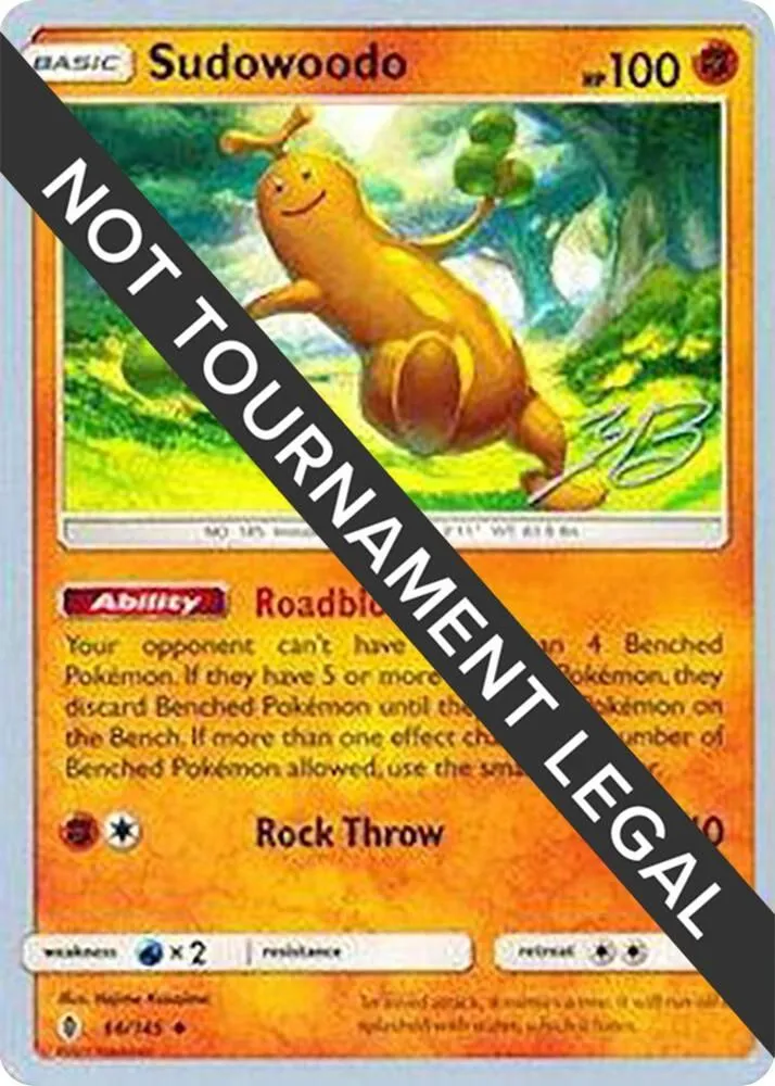 Sudowoodo — World Championship Decks — Pokemon