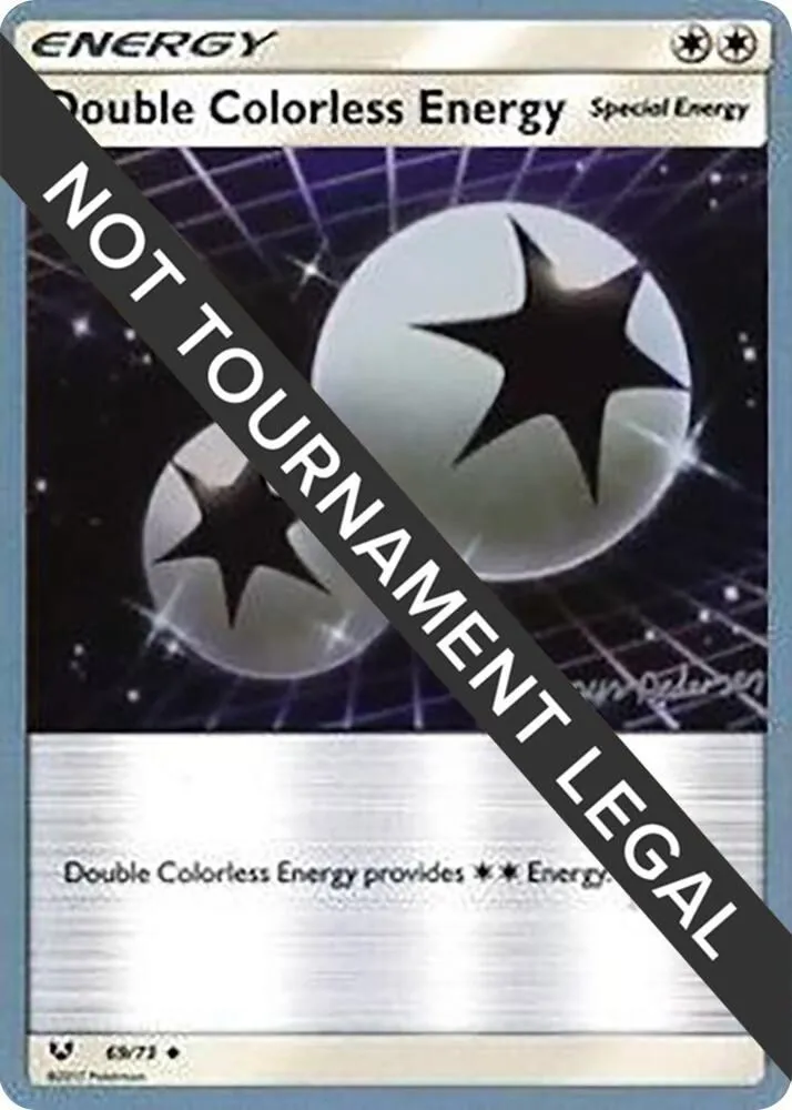 Double Colorless Energy — World Championship Decks — Pokemon