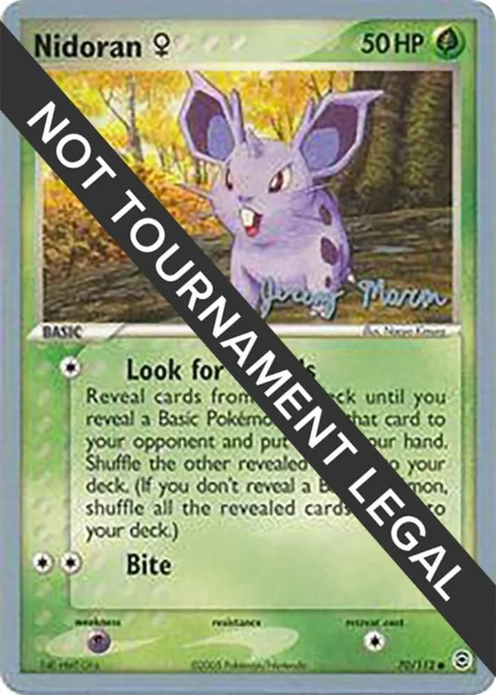 Nidoran F — World Championship Decks — Pokemon