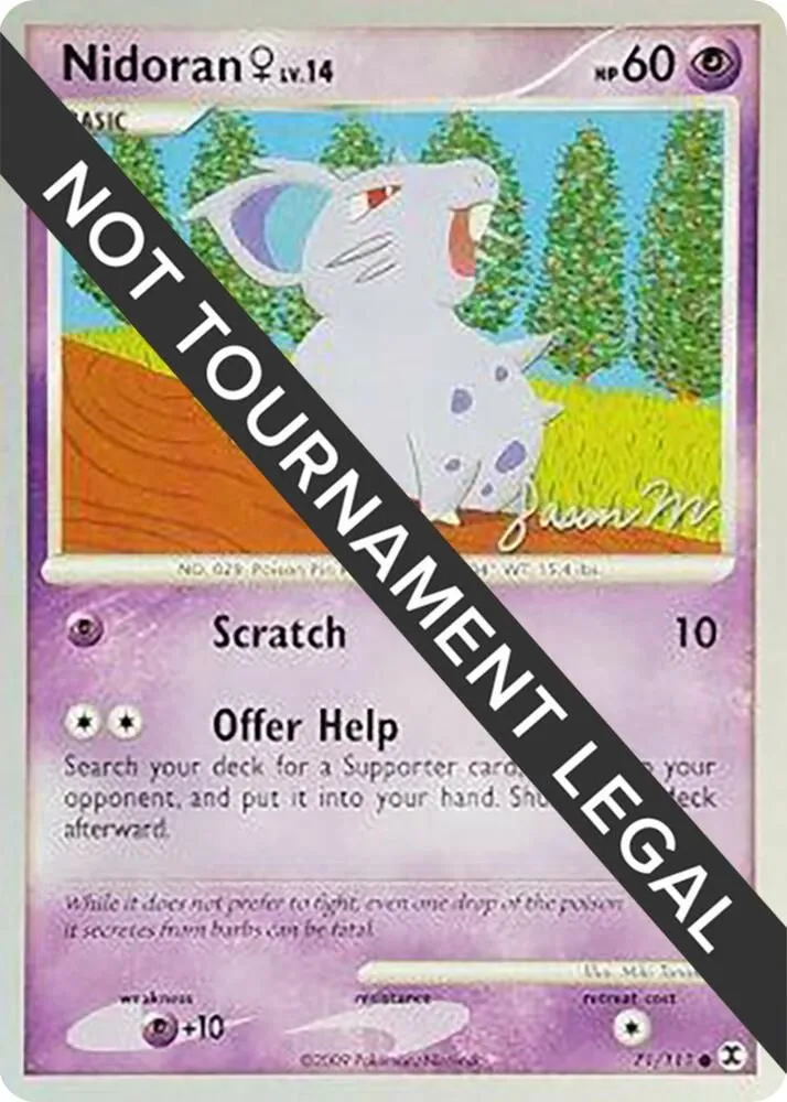 Nidoran F — World Championship Decks — Pokemon