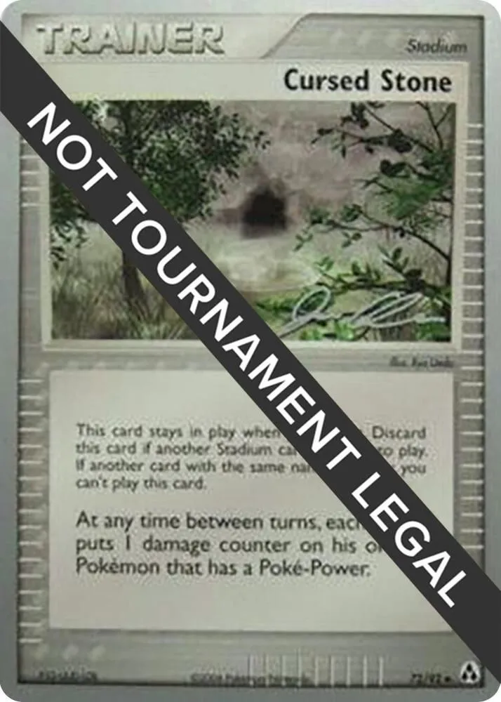 Cursed Stone — World Championship Decks — Pokemon