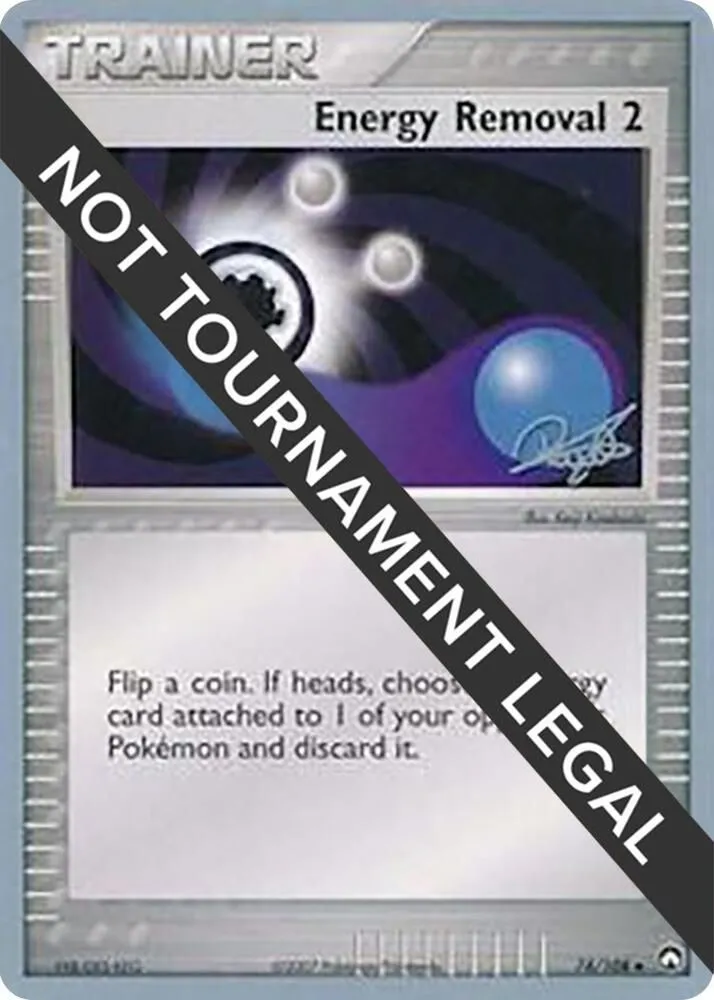 Energy Removal — World Championship Decks — Pokemon