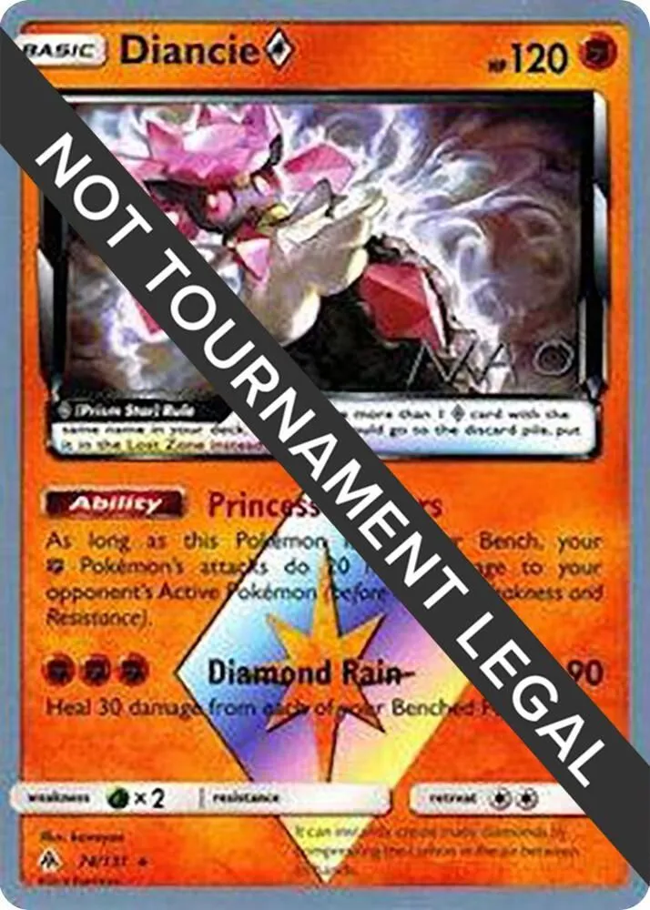 Diancie Prism Star — World Championship Decks — Pokemon