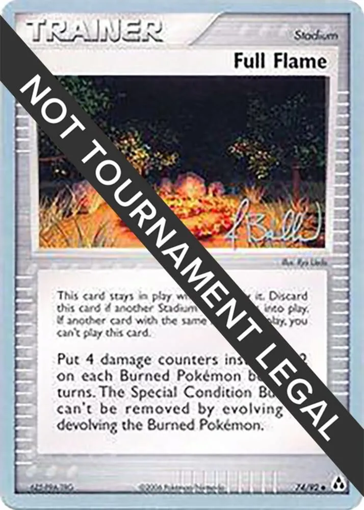 Full Flame — World Championship Decks — Pokemon