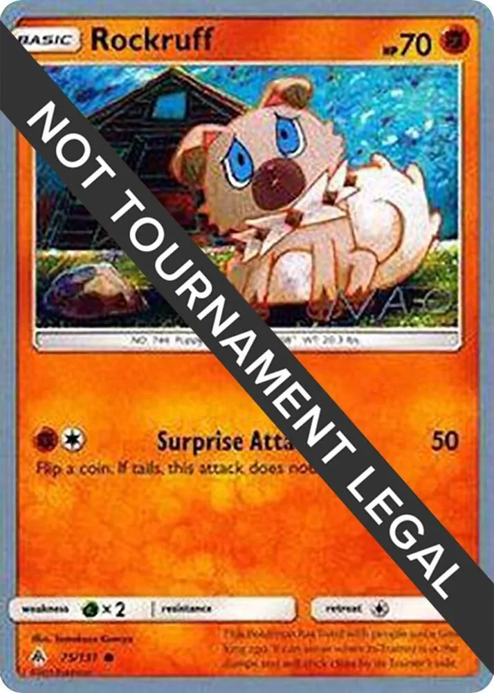 Rockruff — World Championship Decks — Pokemon
