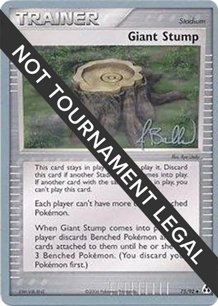 Giant Stump — World Championship Decks — Pokemon