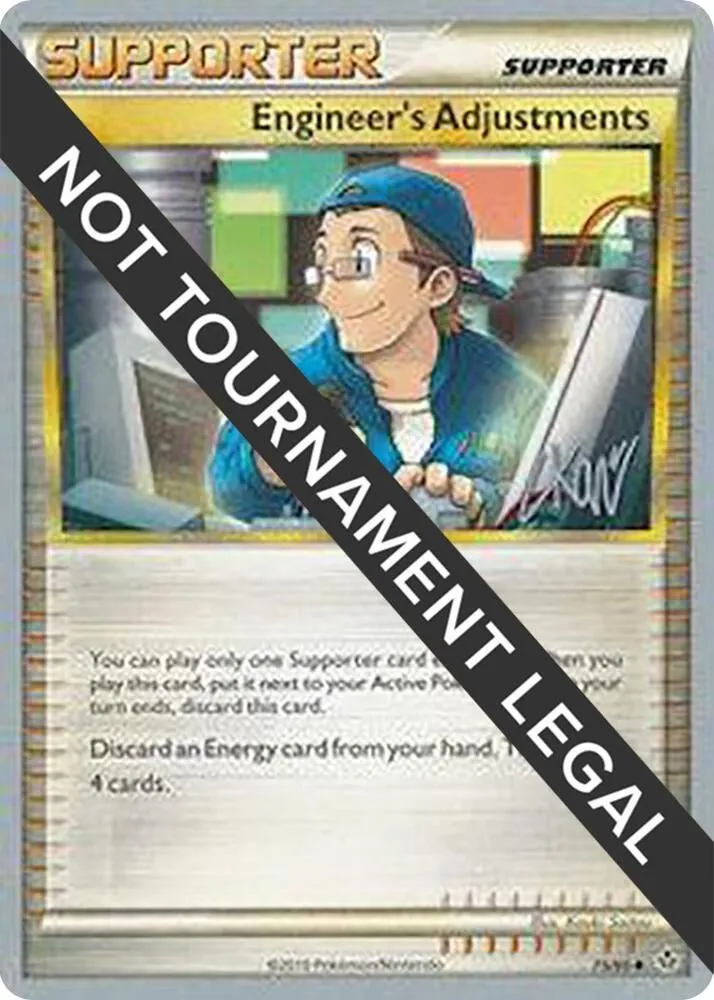 Engineer's Adjustments — World Championship Decks — Pokemon