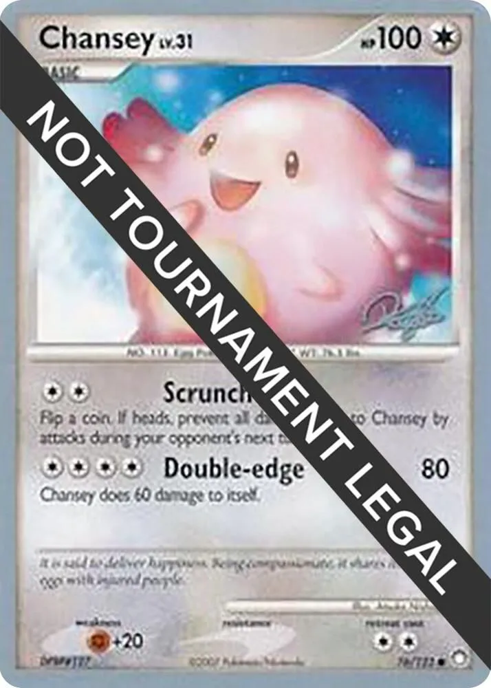 Chansey — World Championship Decks — Pokémon