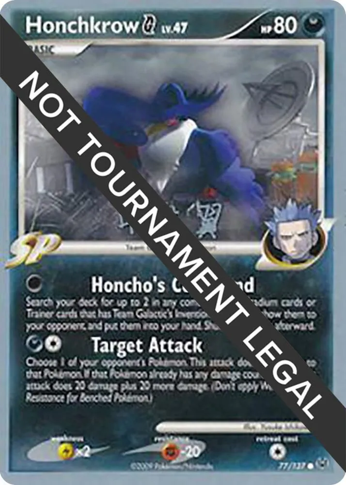 Honchkrow G — World Championship Decks — Pokemon