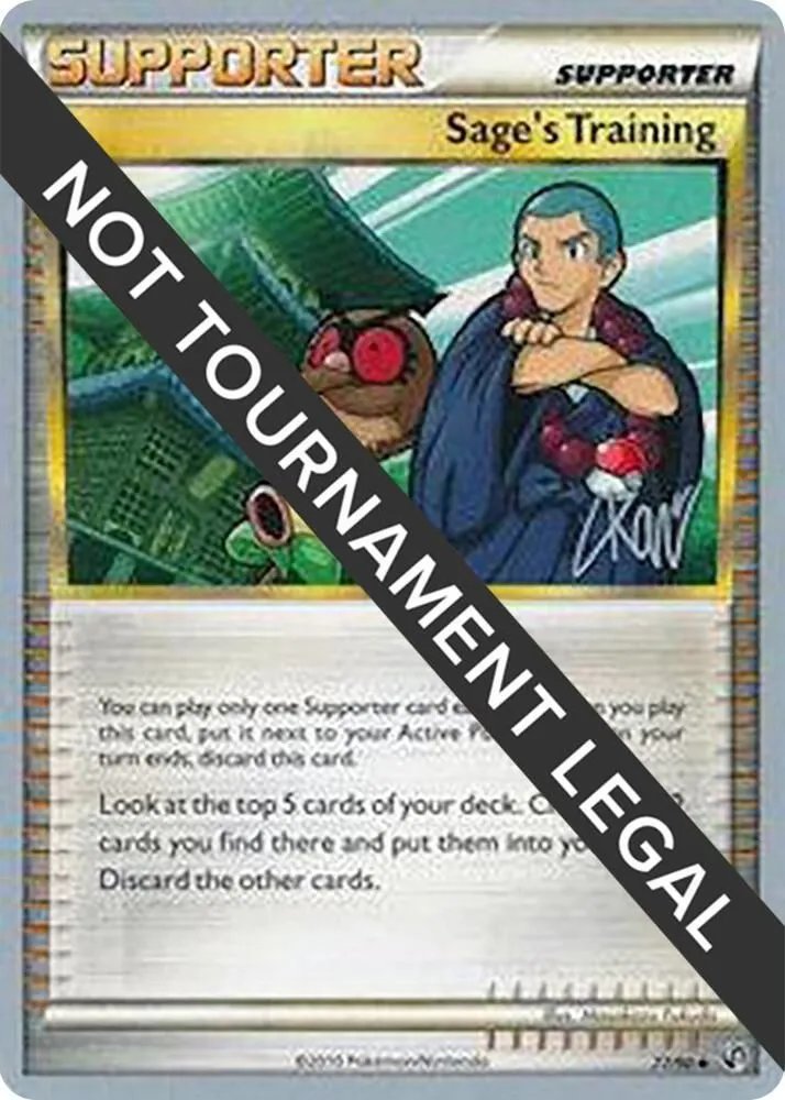 Sage's Training — World Championship Decks — Pokemon