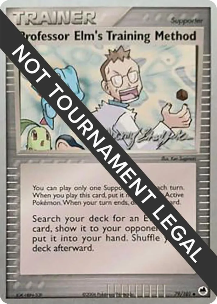 Professor Elm's Training Method — World Championship Decks — Pokemon