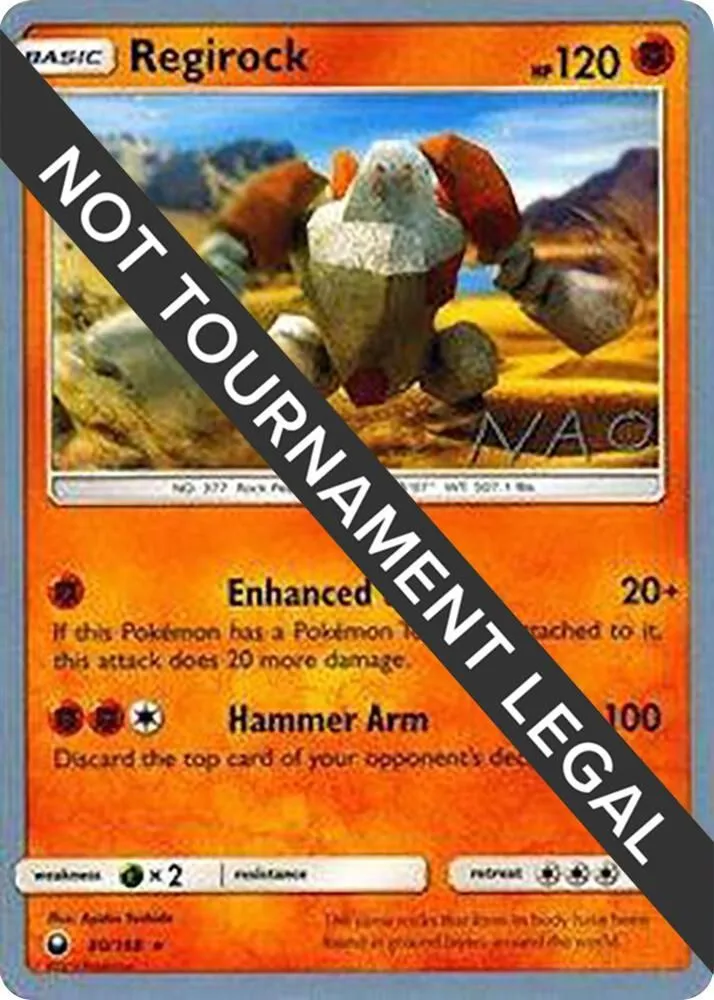 Regirock — World Championship Decks — Pokemon
