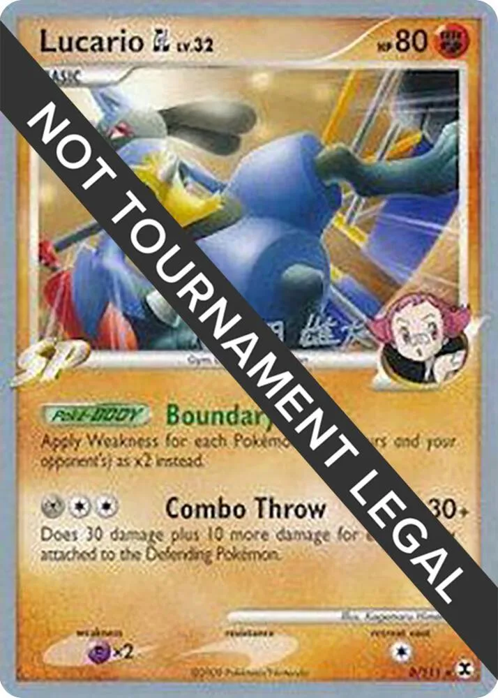 Lucario GL — World Championship Decks — Pokemon
