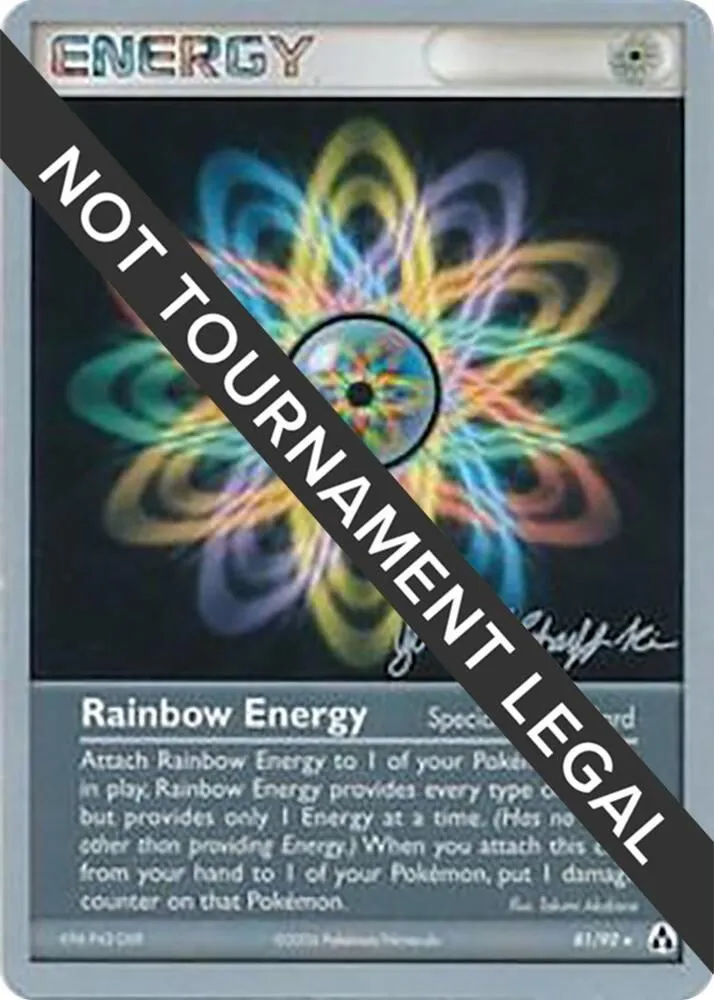Rainbow Energy — World Championship Decks — Pokemon