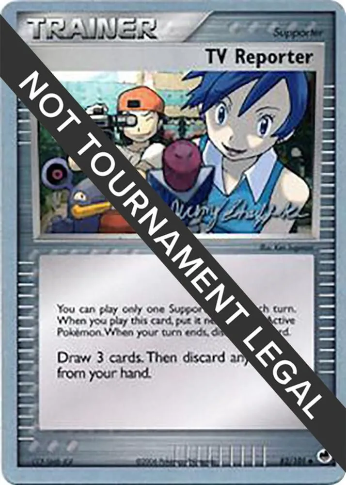 TV Reporter — World Championship Decks — Pokemon