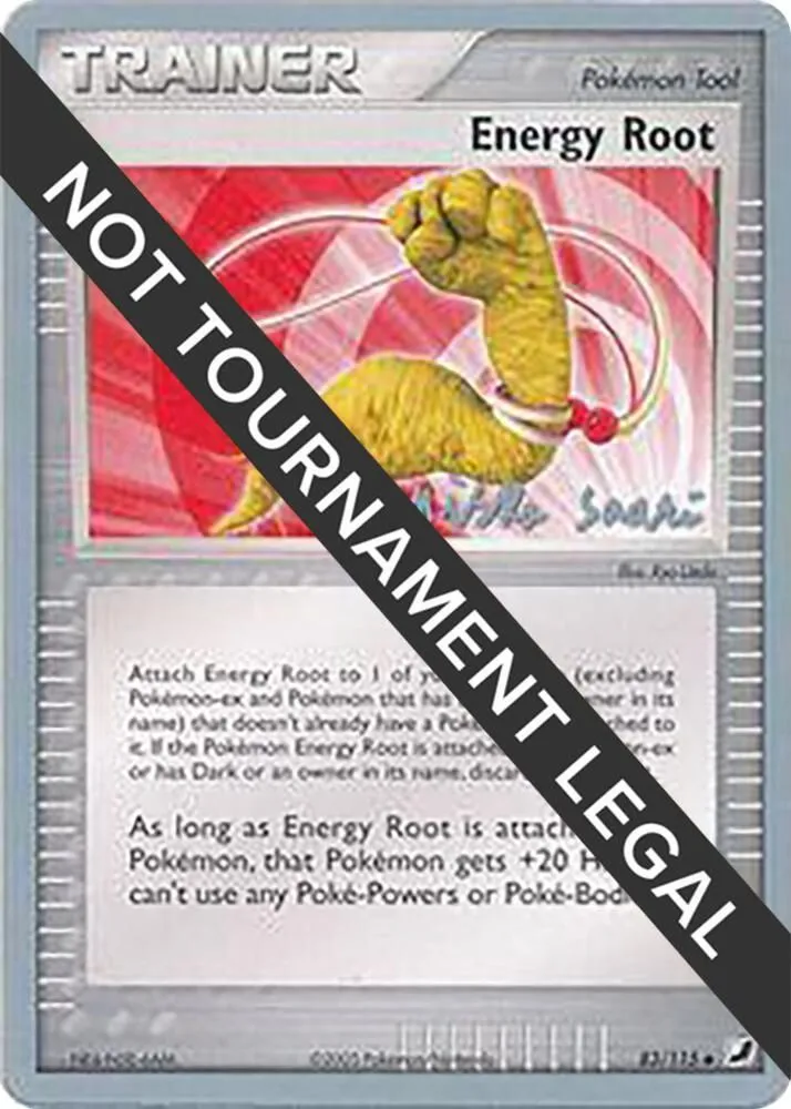Energy Root — World Championship Decks — Pokemon