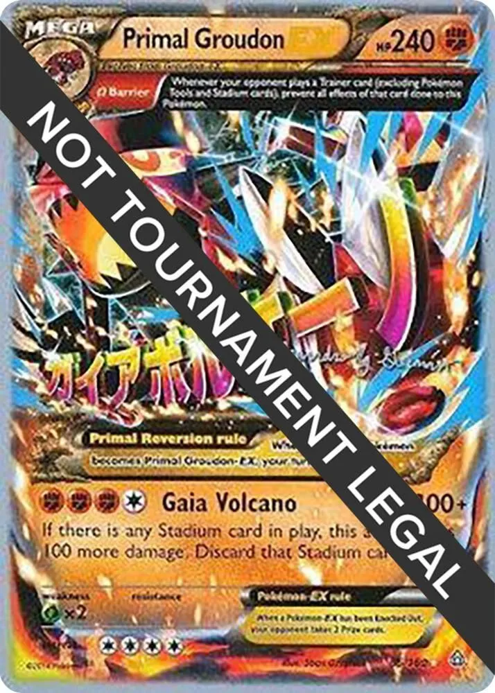 Primal Groudon EX — World Championship Decks — Pokemon