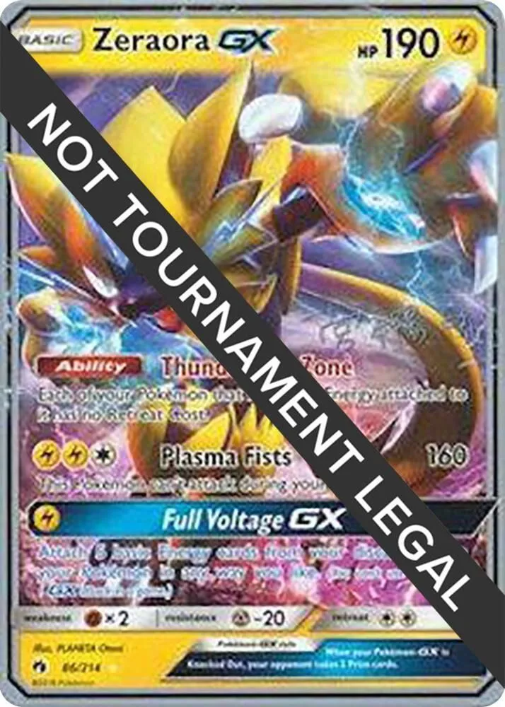 Zeraora GX — World Championship Decks — Pokemon