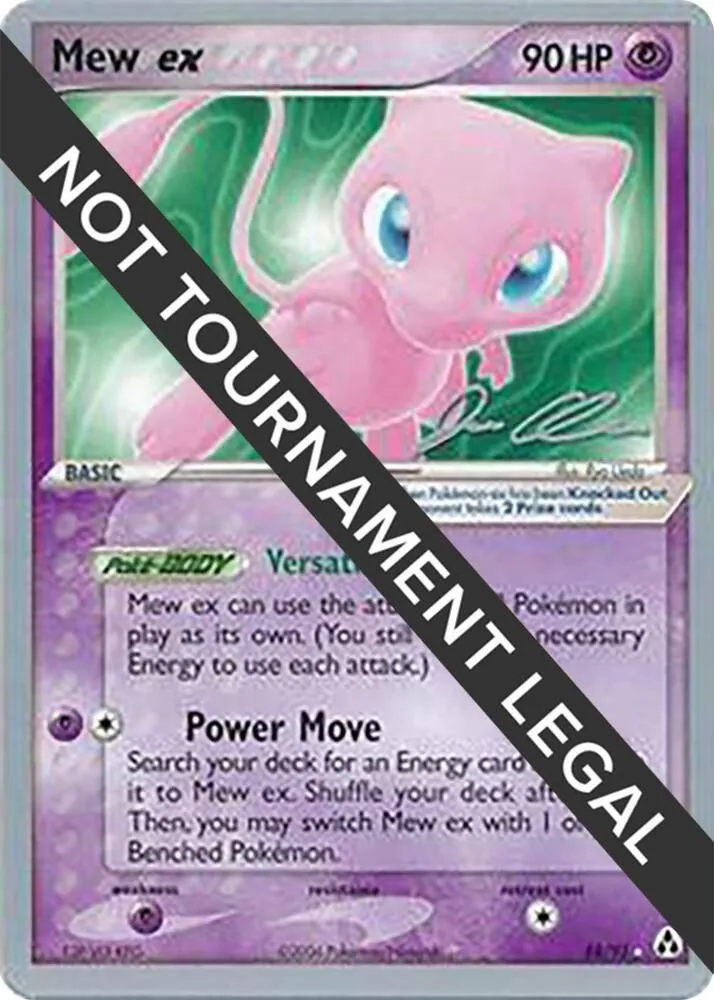 Mew ex — World Championship Decks — Pokemon