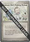 Product image for Professor Elm's Training Method