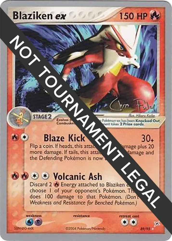 Blaziken ex — World Championship Decks — Pokemon