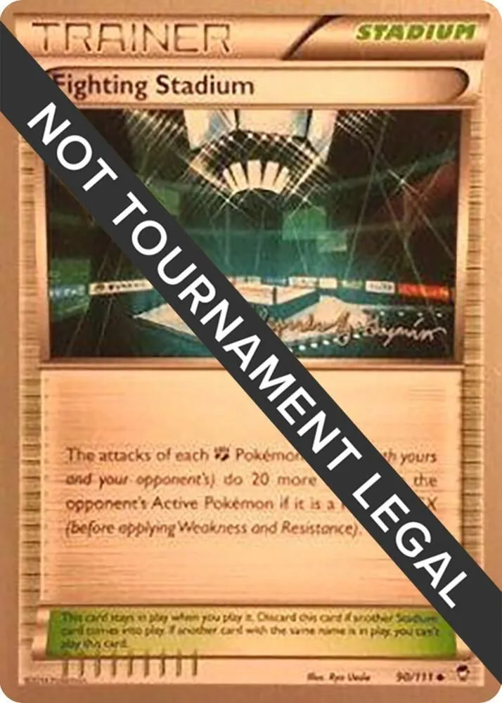 Fighting Stadium — World Championship Decks — Pokemon