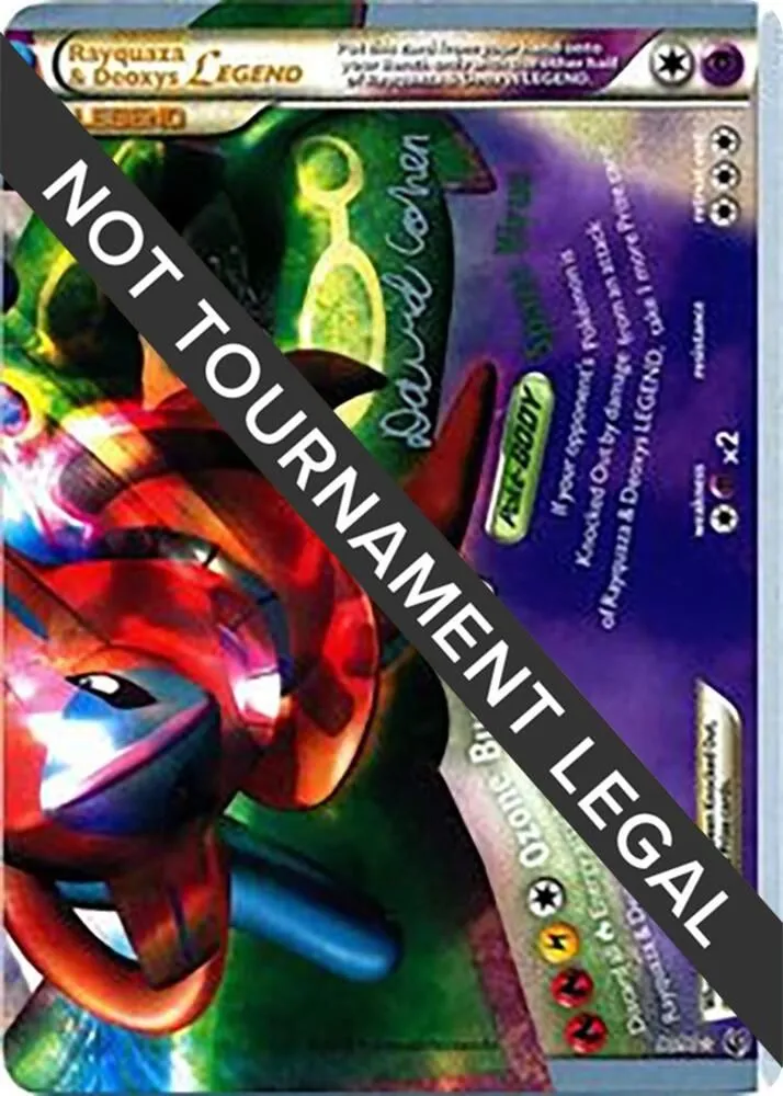 Rayquaza & Deoxys Legend — World Championship Decks — Pokemon