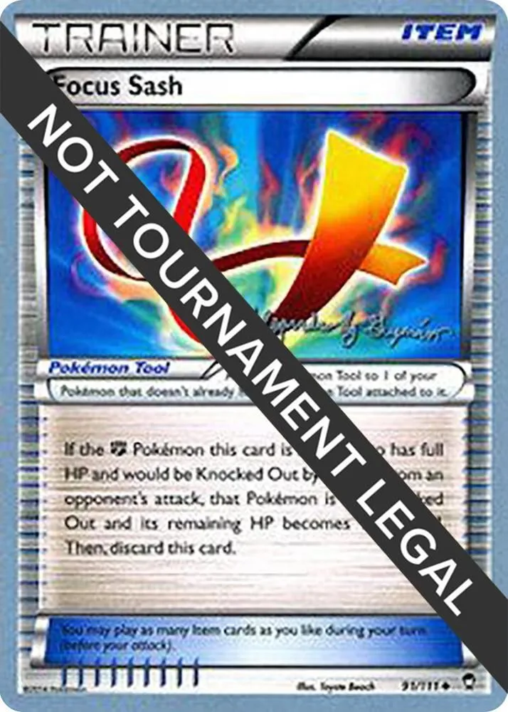 Focus Sash — World Championship Decks — Pokemon