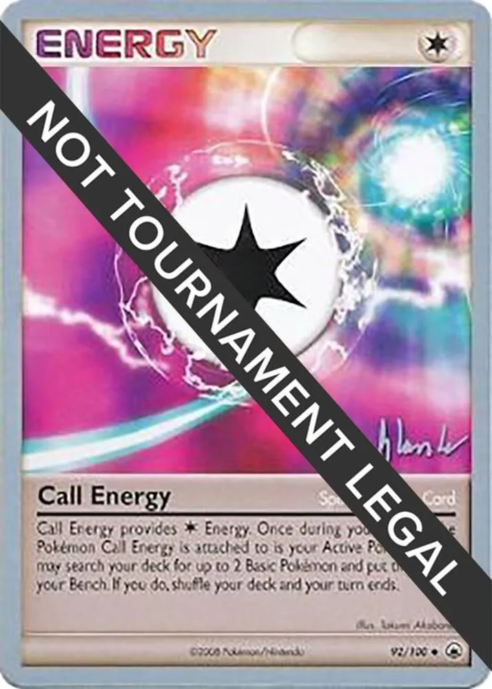 Call Energy — World Championship Decks — Pokemon