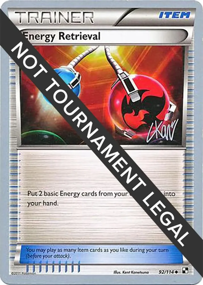Energy Retrieval — World Championship Decks — Pokemon